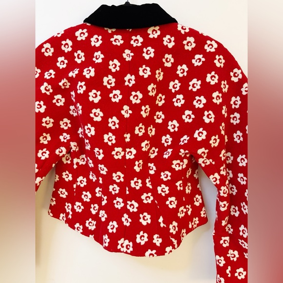 New Tory Burch Flower Stencil Bouclé Jacket - Picture 13 of 15